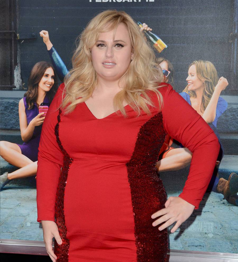 Rebel Wilson's special smooch with an extra