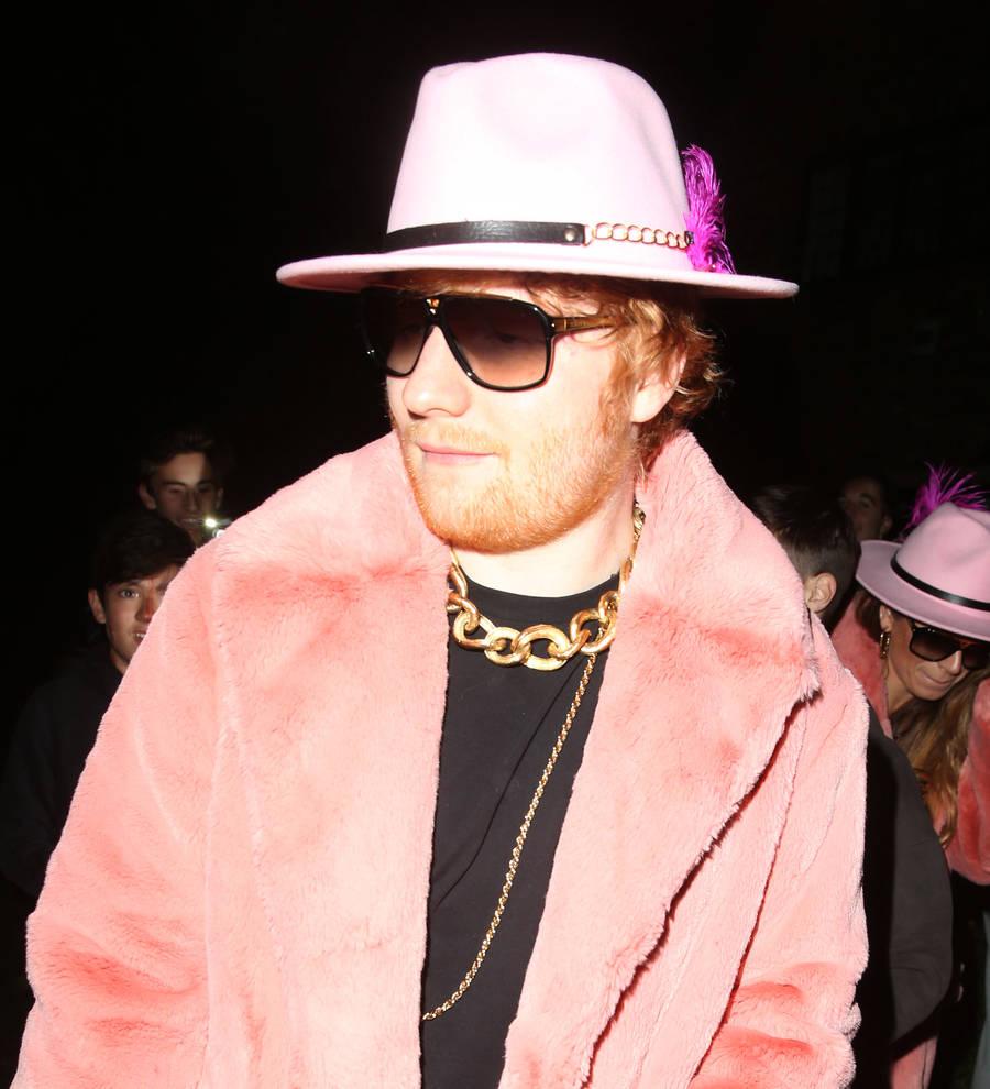 Ed Sheeran goes wild on U.K. TV show