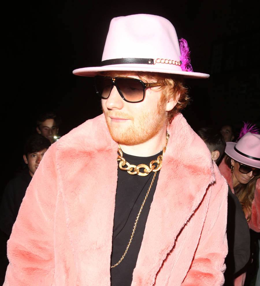 Ed Sheeran goes wild on U.K. TV show