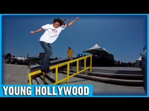 How To Ollie with Pro-Skateboarder Nyjah Huston!