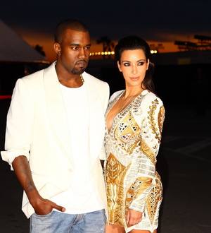 Kanye West attended Kourtney Kardashian's baby shower