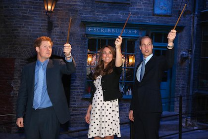 The Royal Family Meets Harry Potter!