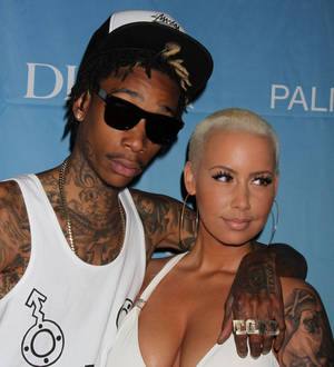 Wiz Khalifa and Amber Rose celebrate wedding party