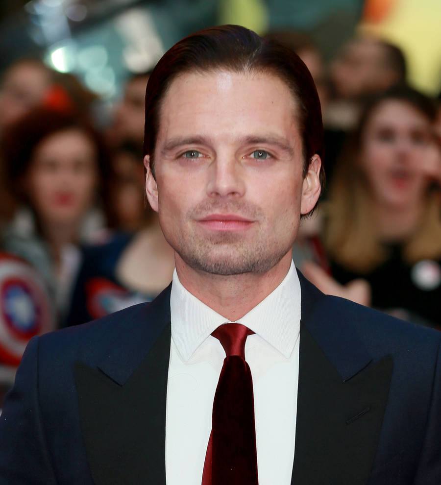 Sebastian Stan stunned as fans get engaged in front of him