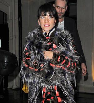 Lily Allen hospitalised