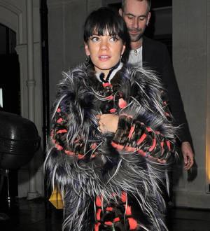 Lily Allen hospitalised