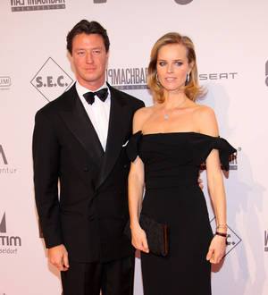 Eva Herzigova gives birth to baby boy