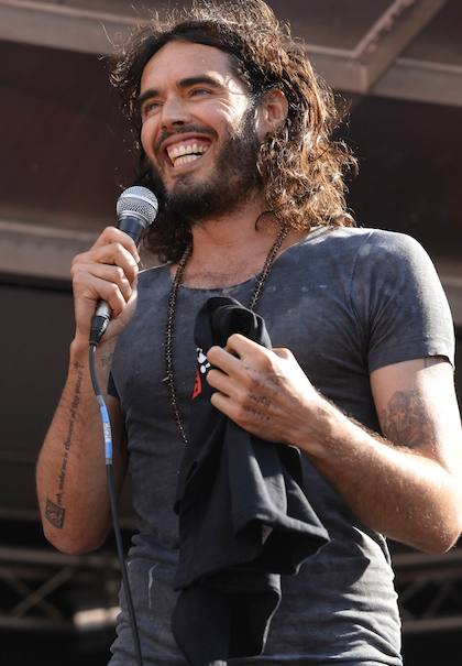 Russell Brand: Comedian, Actor, Activist... Rap Star??