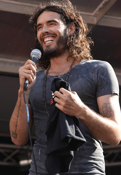Russell Brand: Comedian, Actor, Activist... Rap Star??