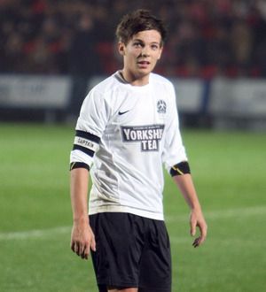 Louis Tomlinson triumphs at charity soccer match