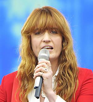 Florence Welch pays tribute to Dave Grohl at Glastonbury festival