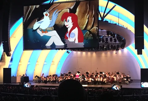 Going Under the Sea with Rebel Wilson & More in 'Little Mermaid' Live at the Hollywood Bowl!