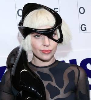 Lady Gaga takes to the air in album release stunt