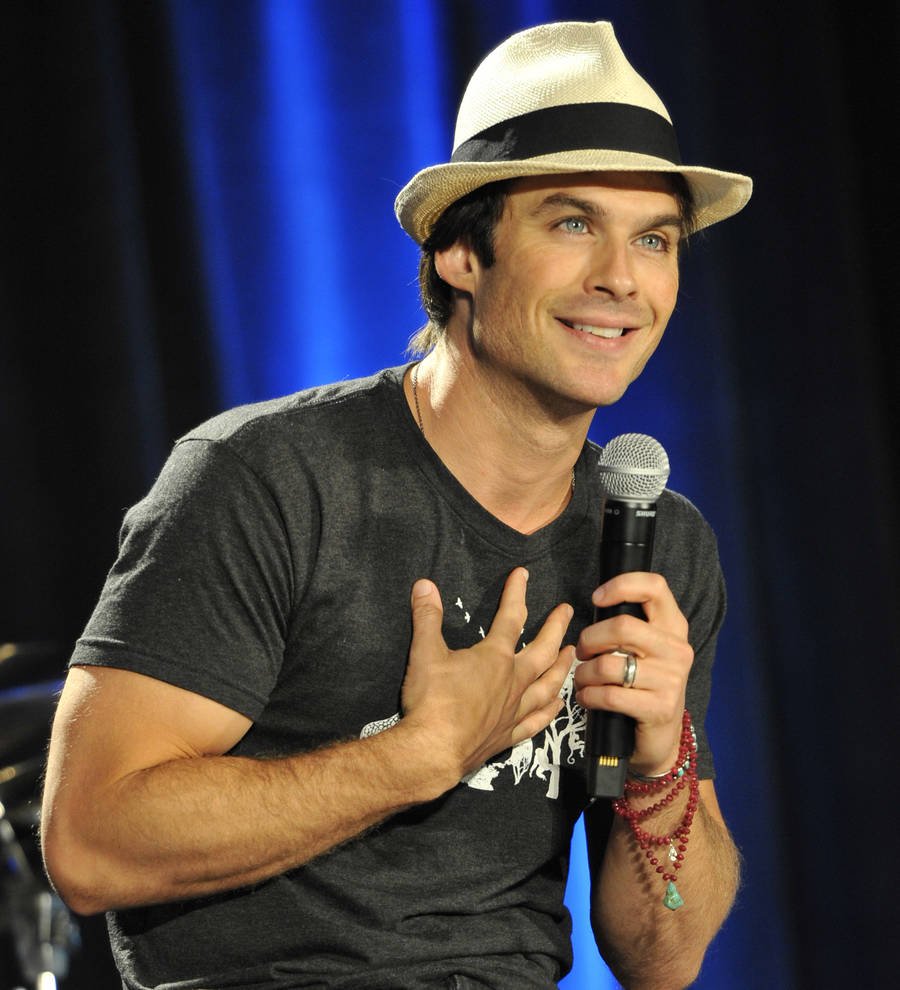 Ian Somerhalder's Twitter page hacked
