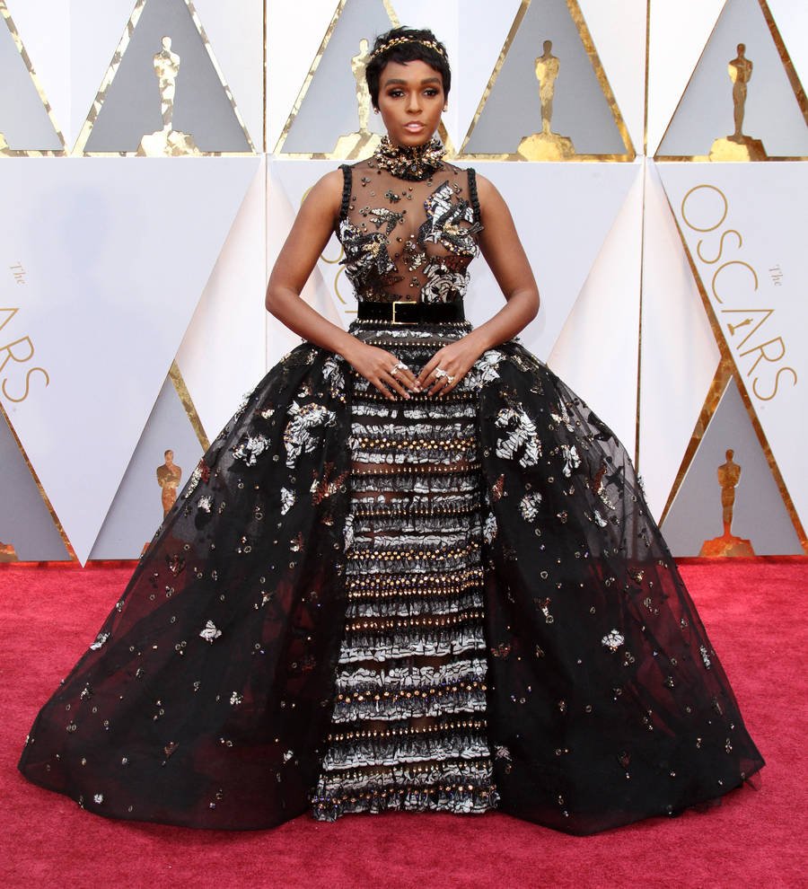 Janelle Monae's stylist shed tears of joy over her Oscars dress