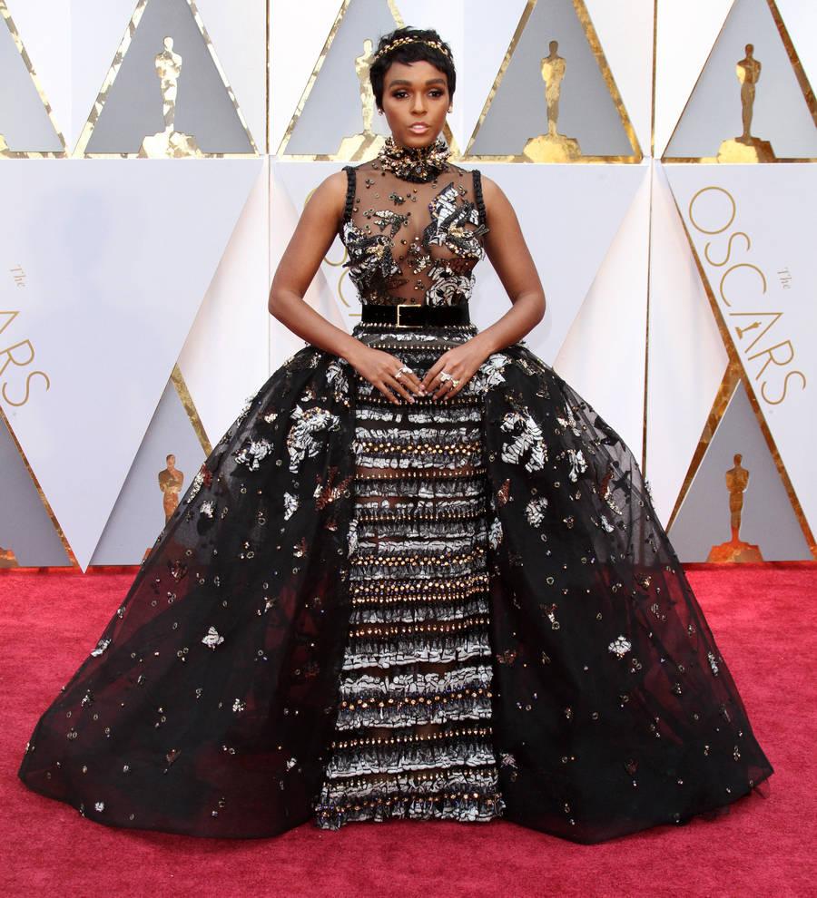 Janelle Monae's stylist shed tears of joy over her Oscars dress