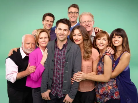 "Your Family Or Mine" Set Visit with Richard Dreyfuss, Angela Kinsey, & More