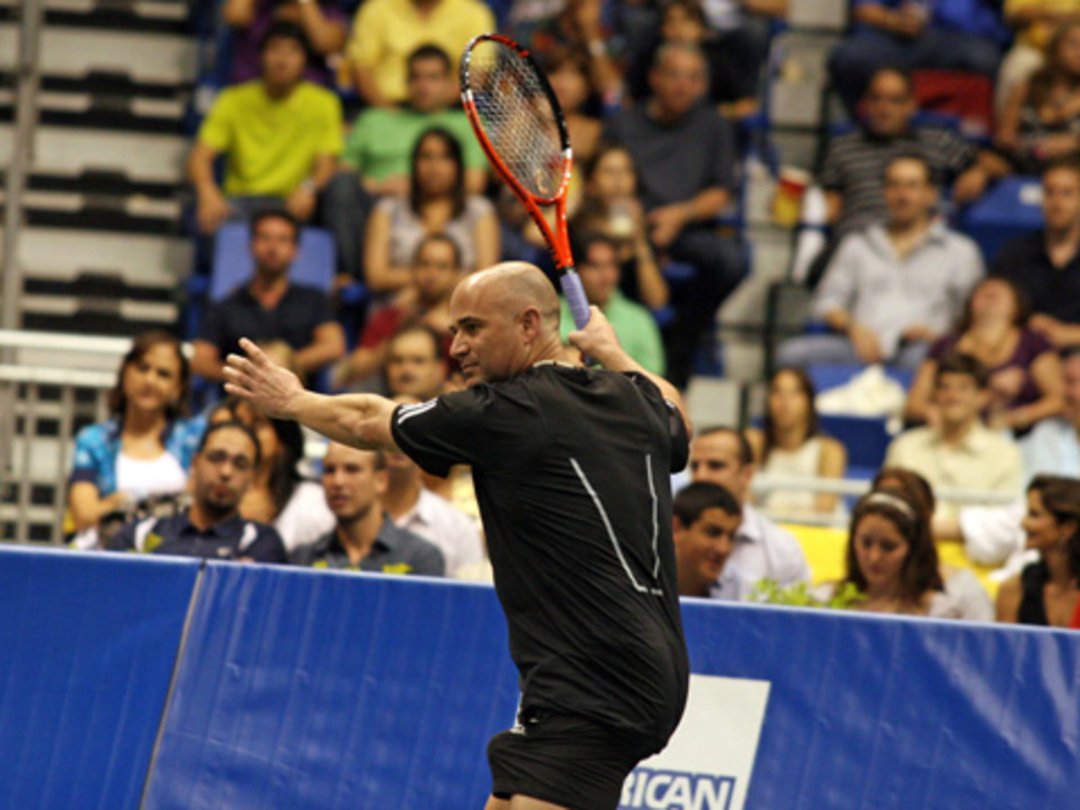 Tennis Legends Showdown at Powershares Tour