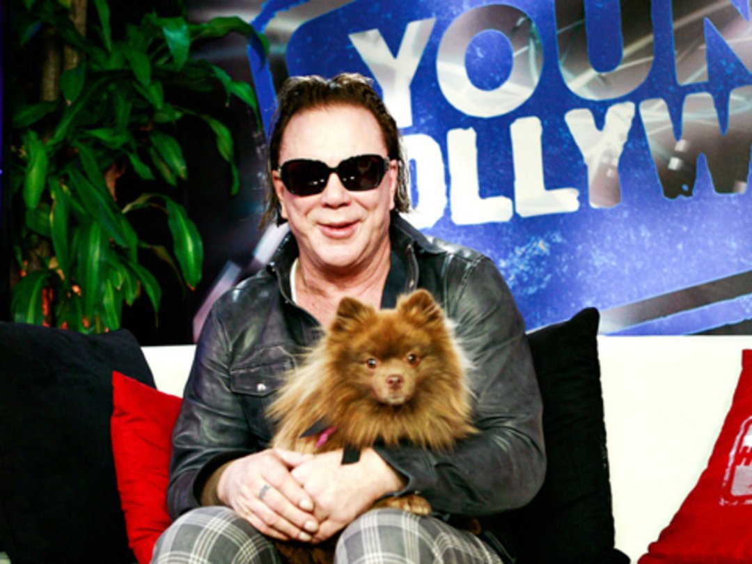 Dressing Like a King with Mickey Rourke