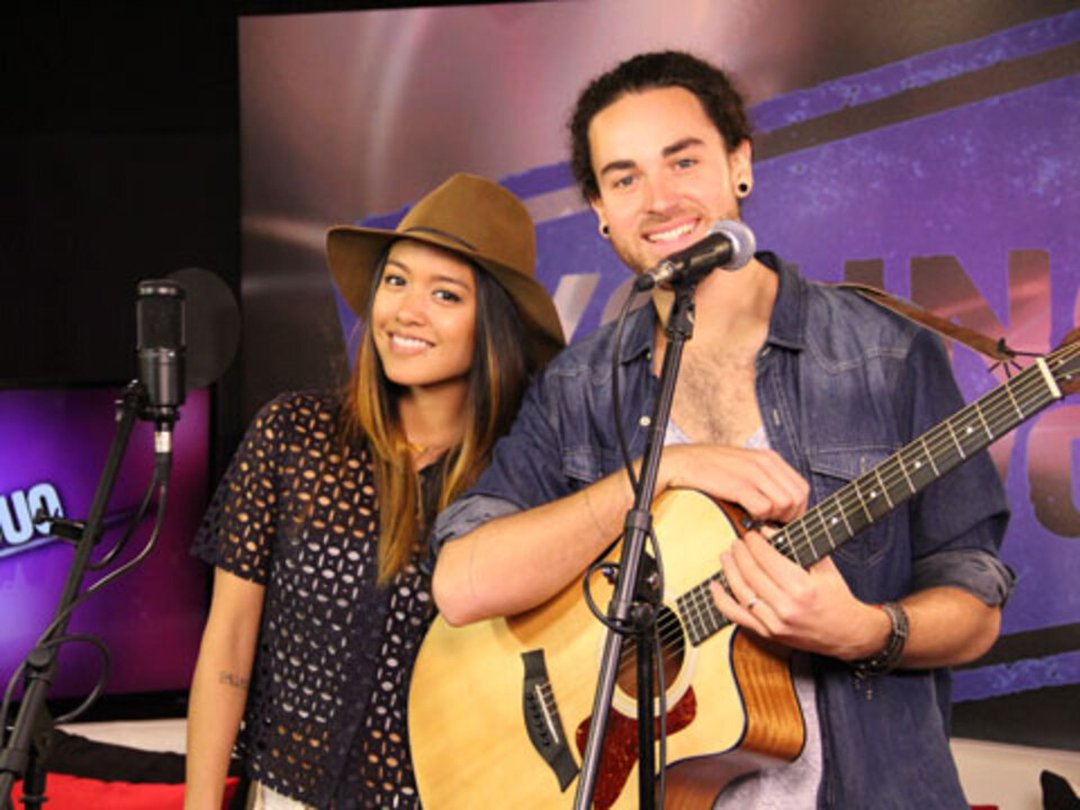 Us The Duo Performs "No Matter Where You Are" Live