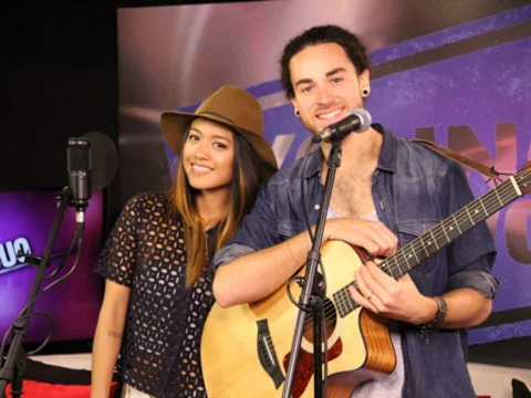 Us The Duo Performs "No Matter Where You Are" Live