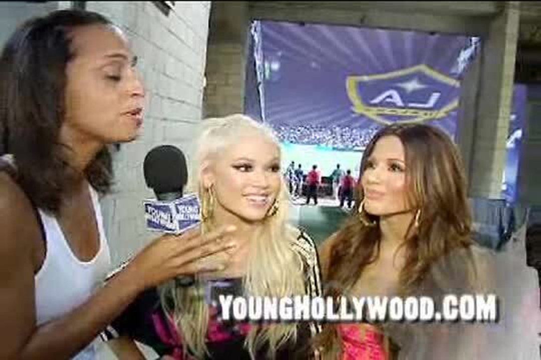 Girlicious Performs for David Beckham