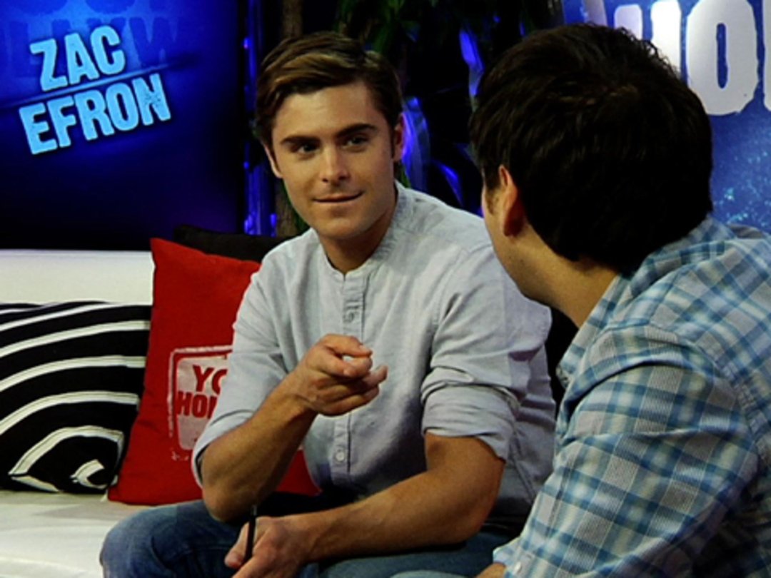 Zac Efron Supports the Troops in 'The Lucky One'