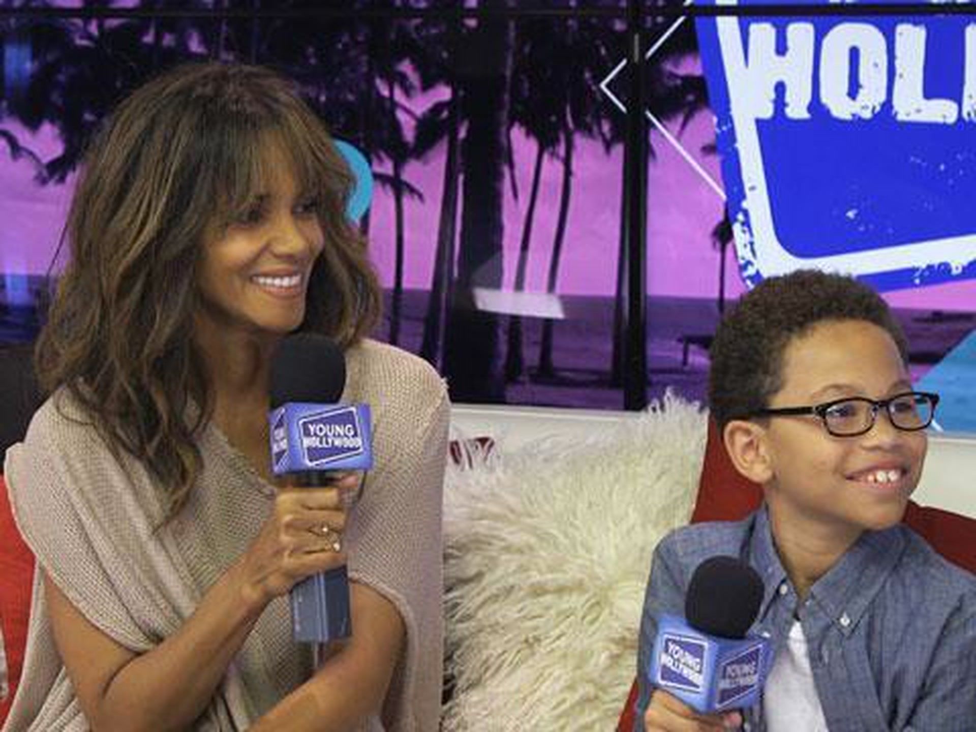 Halle Berry & Sage Correa Play Would You Rather?