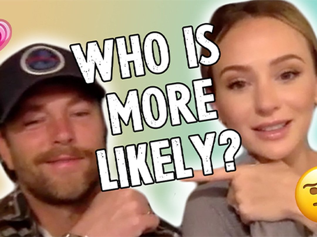 Country Star Chris Lane Plays Couples Tag with Wife Lauren