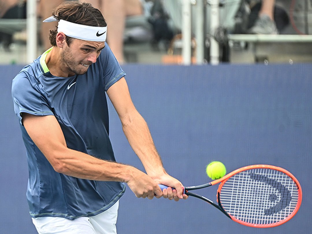 Volleying with Tennis Star Taylor Fritz