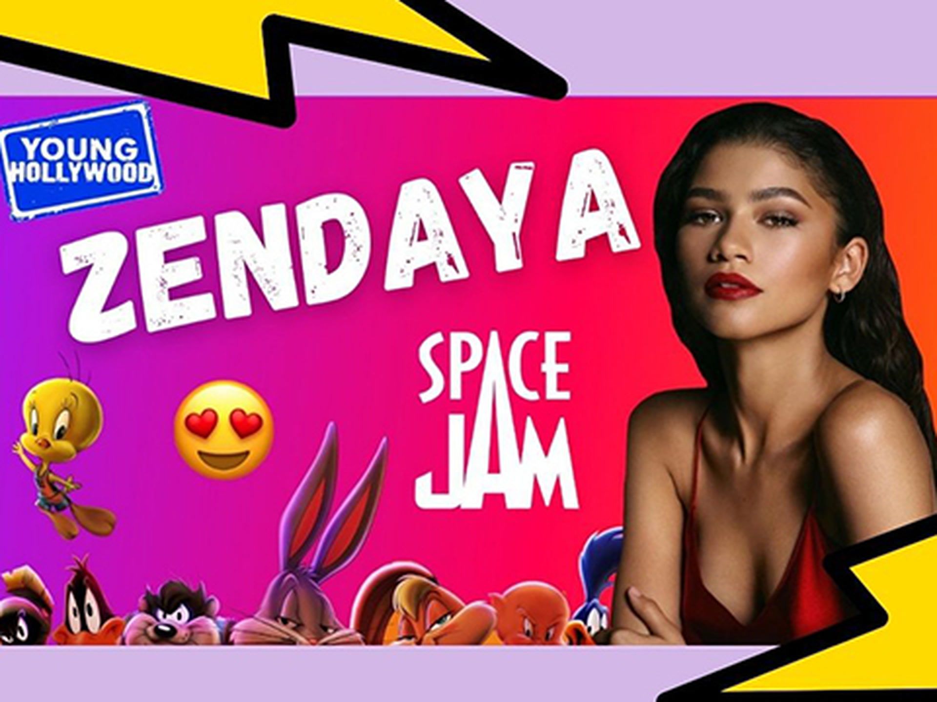 Zendaya on Space Jam, Lola Bunny's Fashion, & 1v1 with Lebron James