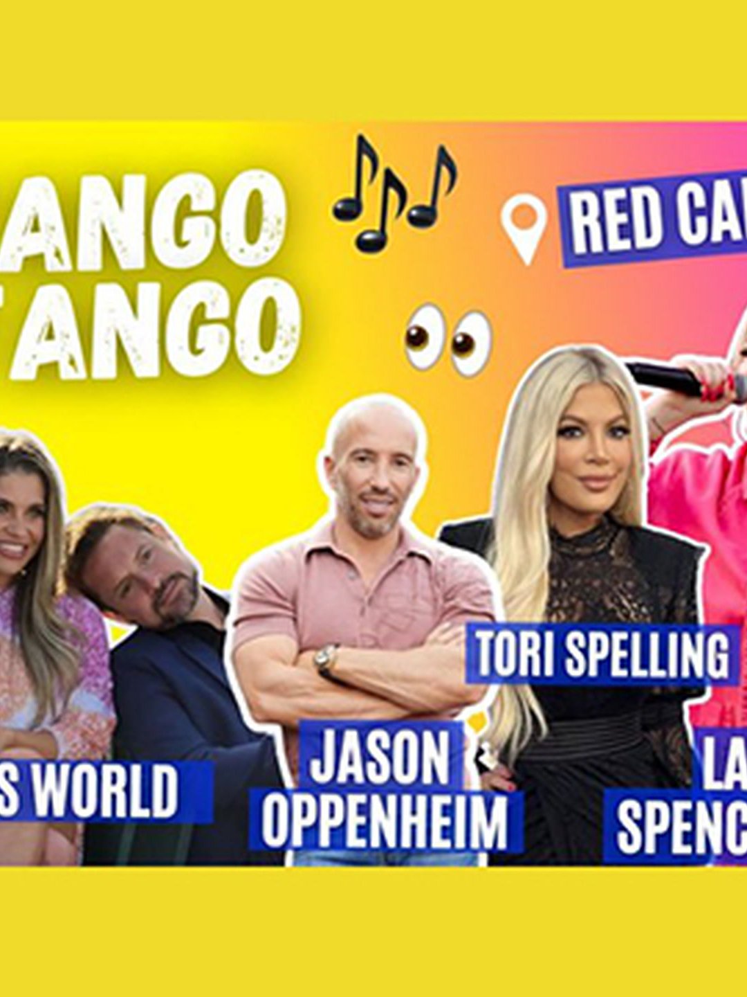 Danielle Fishel, Jonathan Bennett, Tori Spelling, & More Hit The Wango Tango Carpet