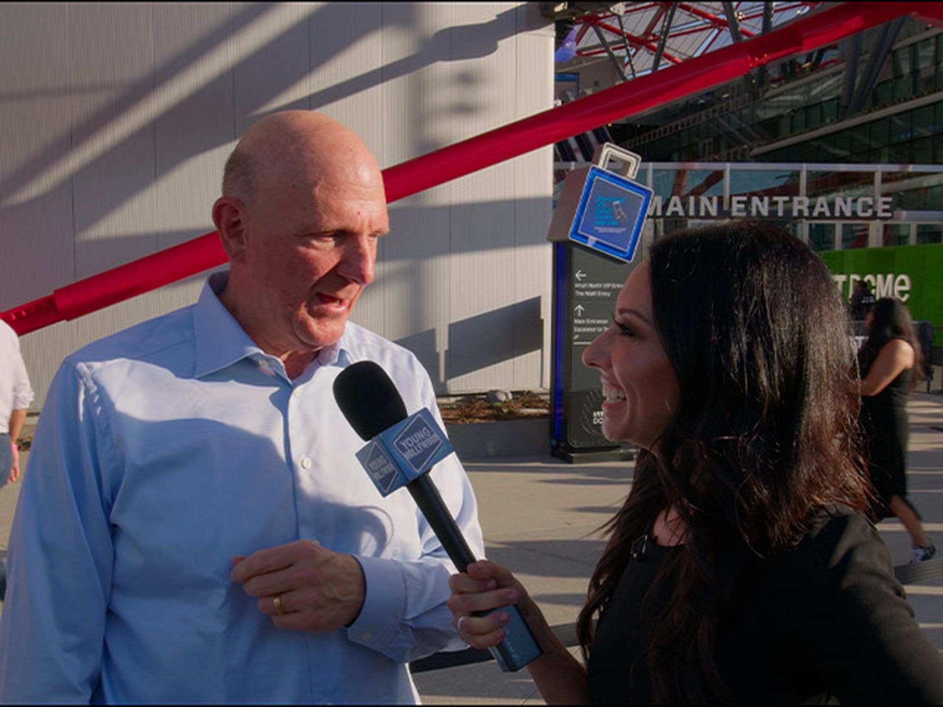 LA Clippers Owner Celebrates New Arena Opening