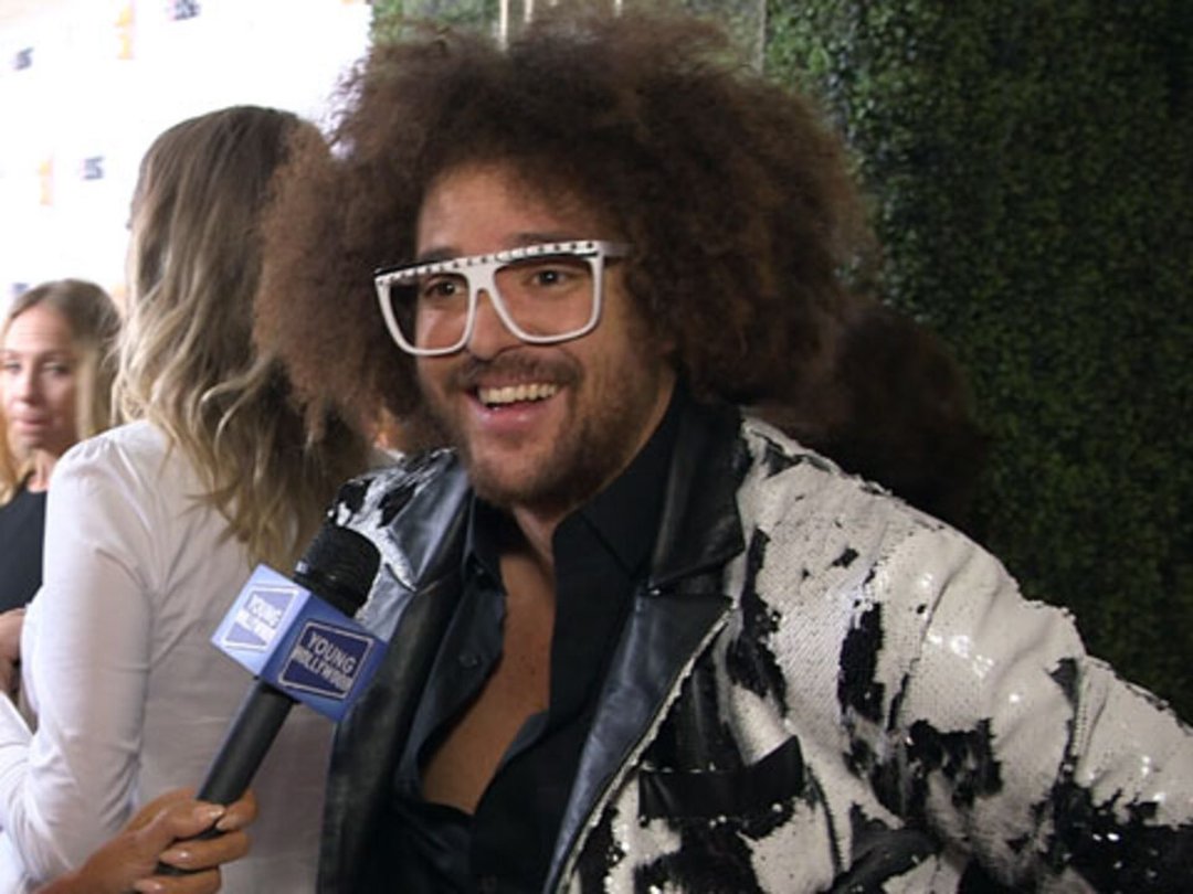 Redfoo & Melissa Etheridge Talk Kanye & Drake at Pre-Grammys Bash