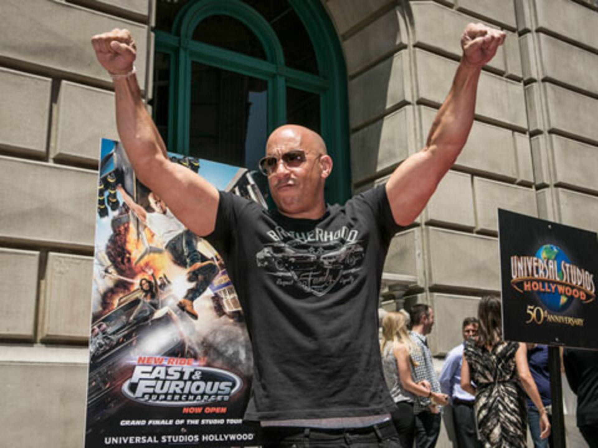 Vin Diesel Gets 'Fast and Furious: Supercharged' at Universal Studios