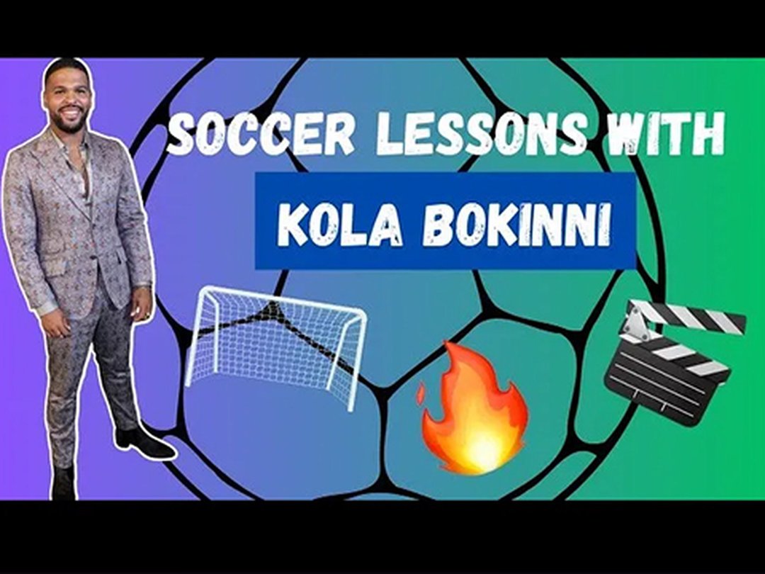Ted Lasso Star Kola Bokinni Teaches Us Soccer Basics
