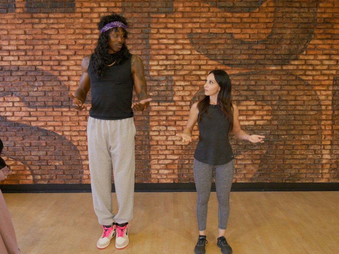 DWTS Rehearsals with Dwight Howard & Daniella Karagach