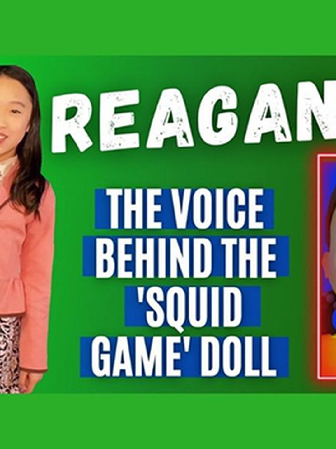 The Voice Behind Squid Game Doll on Being Rami Malek's Good Luck Charm