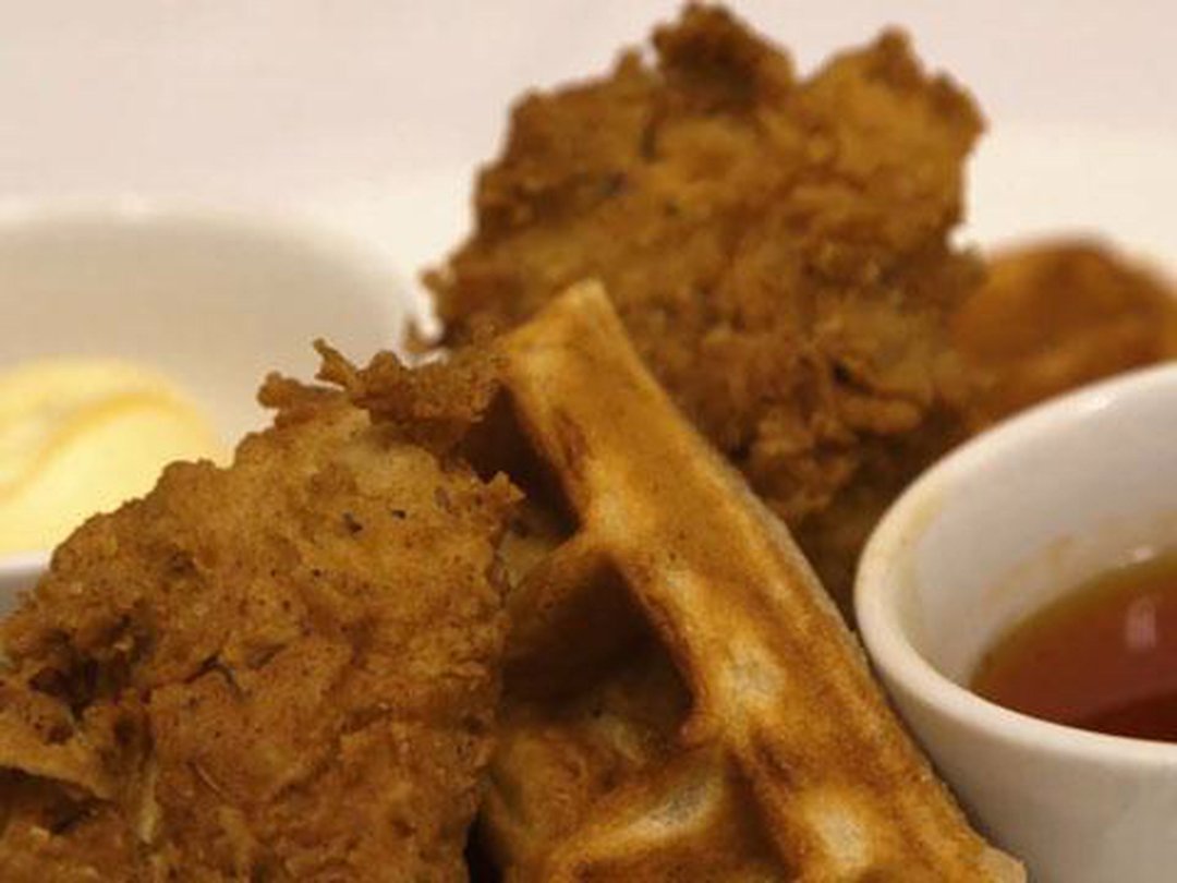 Chicken and Waffles With a Twist