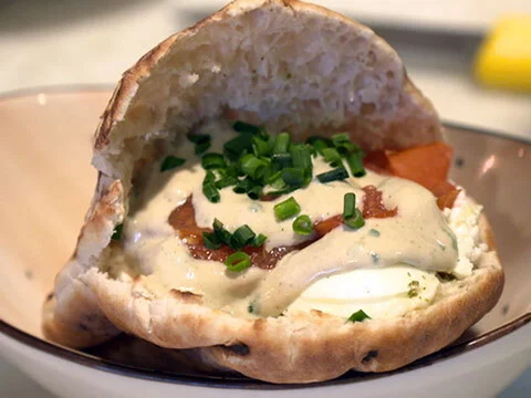 Chef Meny Vaknin Makes Grilled Eggplant Sabich