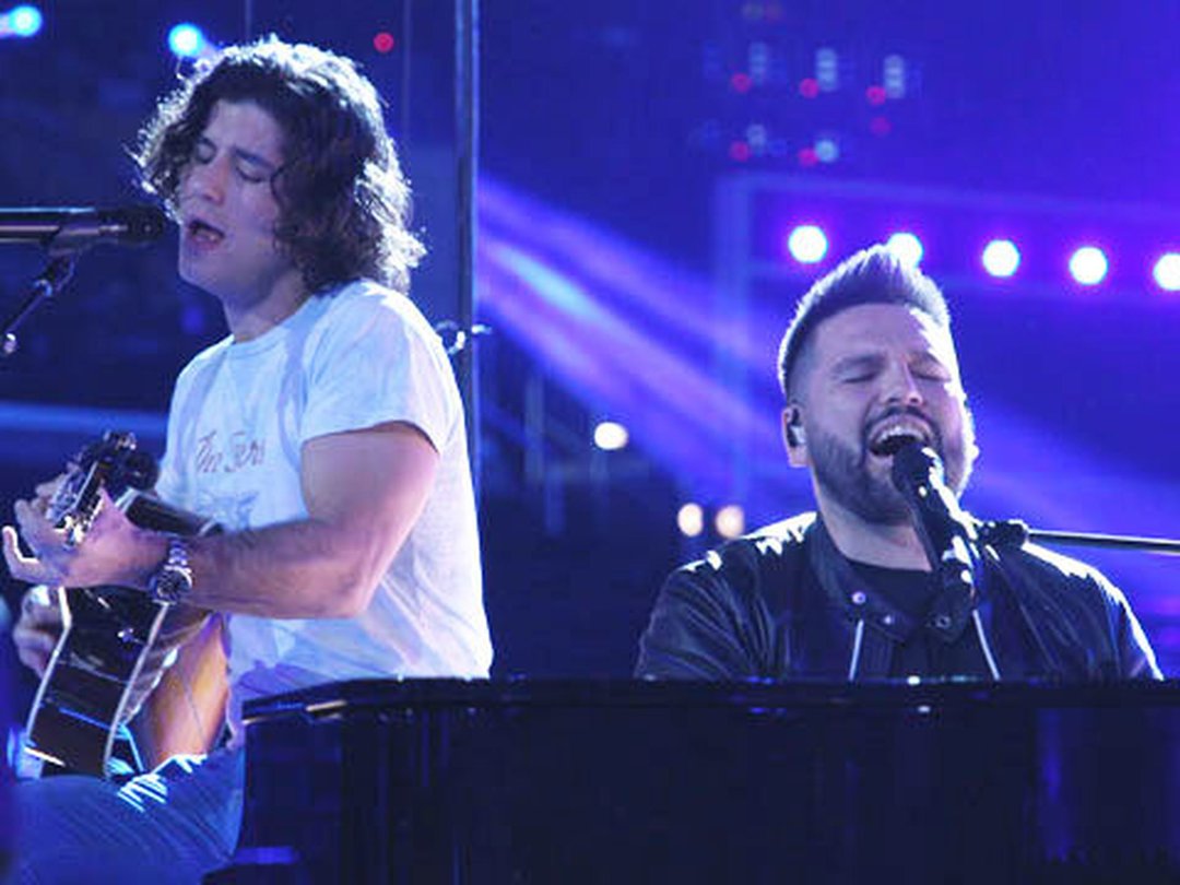 Backstage at Dan + Shay's Grammys Rehearsal
