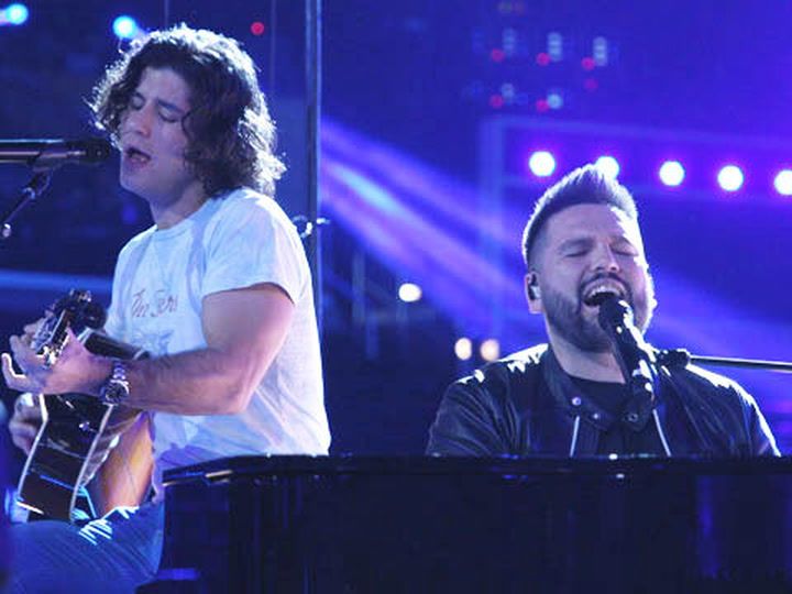 Backstage at Dan + Shay's Grammys Rehearsal