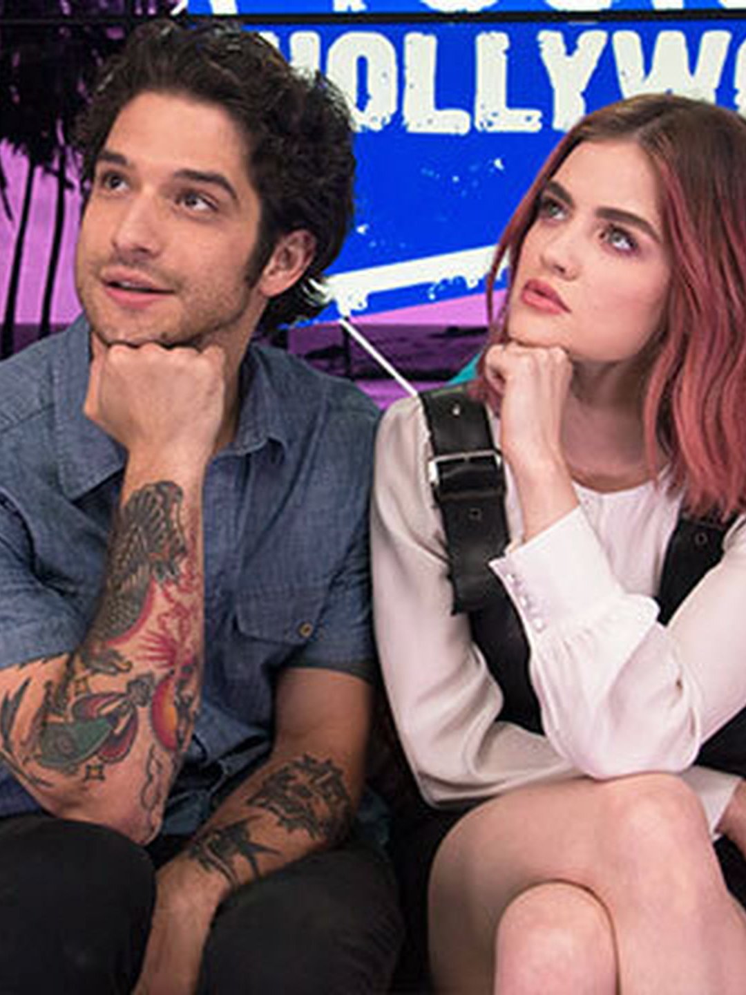 Tyler Posey & Lucy Hale Read & Act Out Emotional Fan Tweets