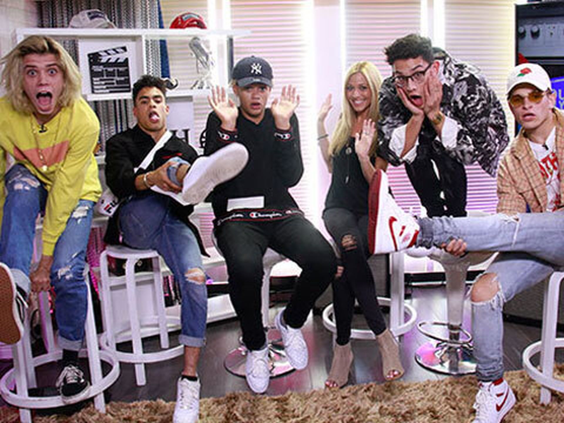 PRETTYMUCH Create a Freestyle Rap and Teach Dance Moves