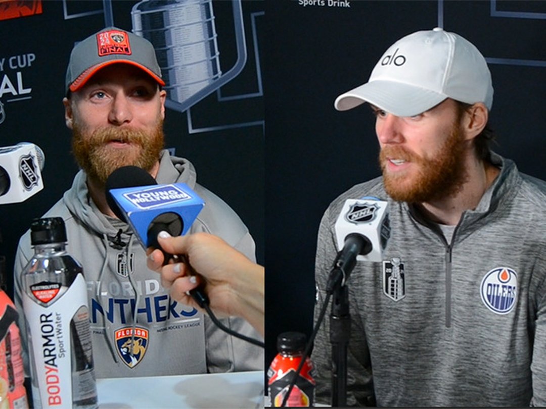 Stanley Cup Finalists Talk Playoff Beards and Long Plane Rides