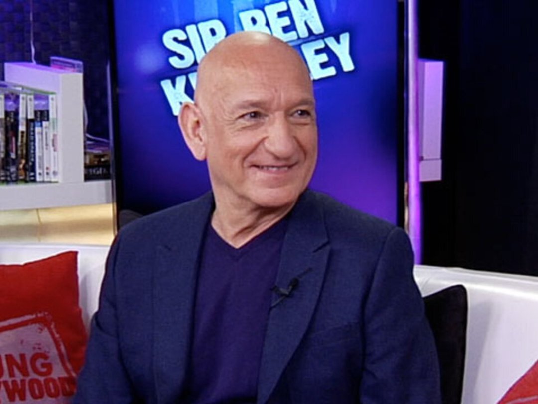'Iron Man 3' Star Sir Ben Kingsley on Accents & RDJ