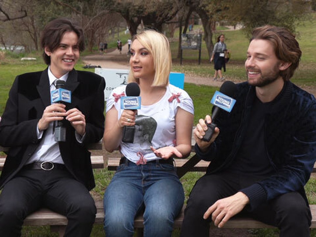 Patrick Schwarzenegger & Co-Stars Talk Scary Movies & Imaginary Friends