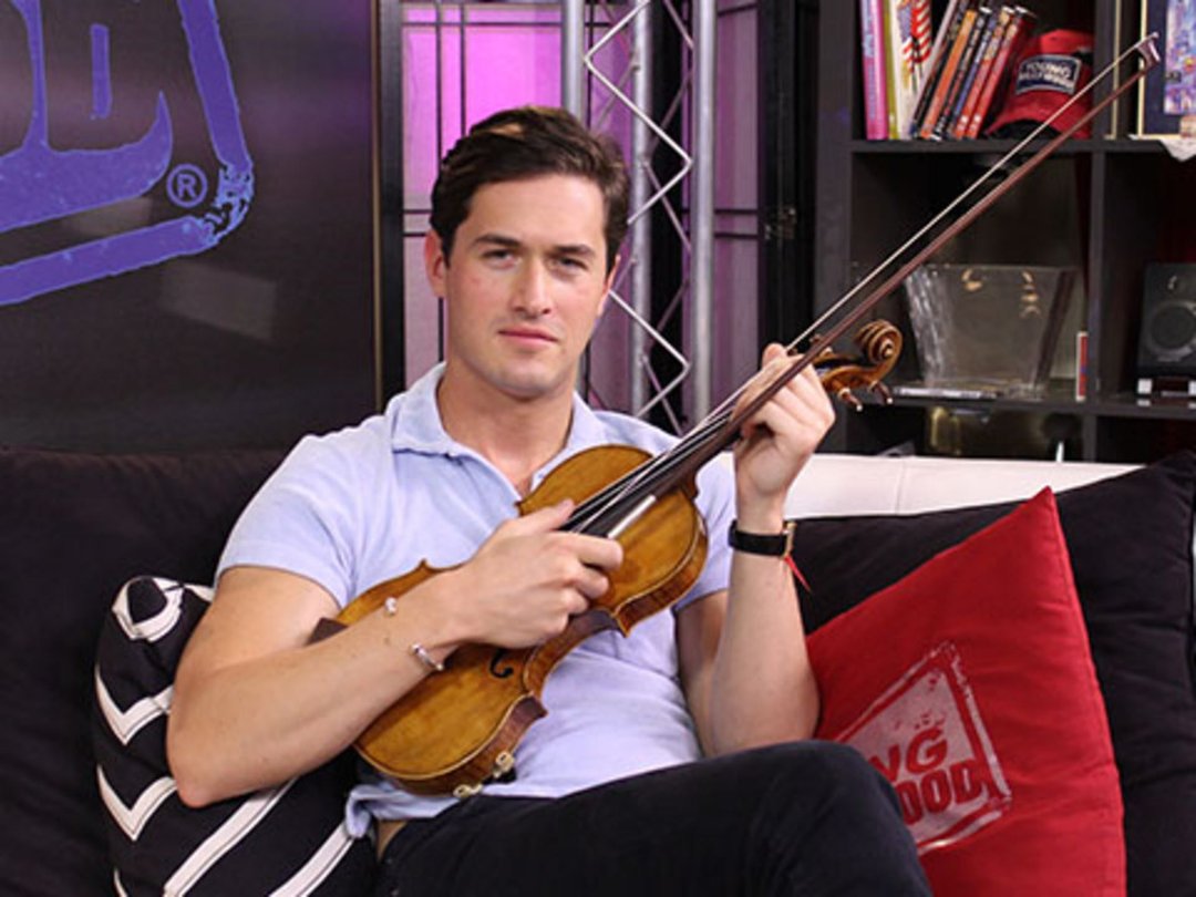 Violinist Charlie Siem Plays Live in the YH Studio