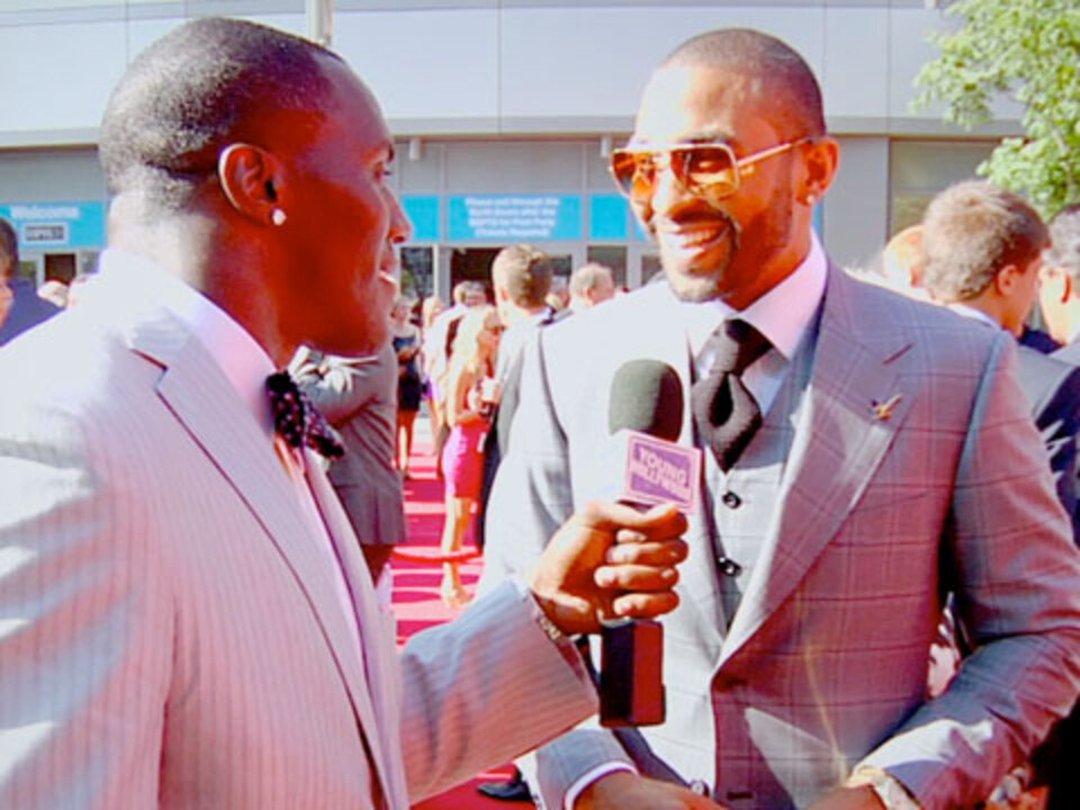 ESPYs Red Carpet Wrangler Takeo Spikes Chats with Matt Kemp and More