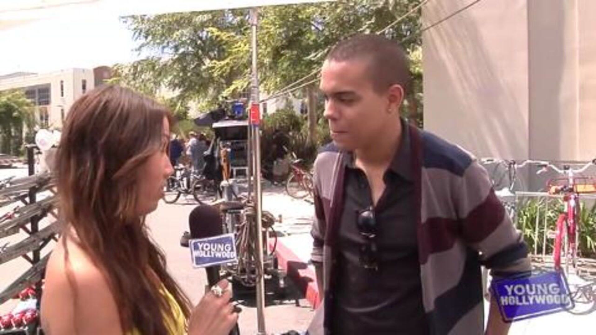 On Set With The Guys Of 90210
